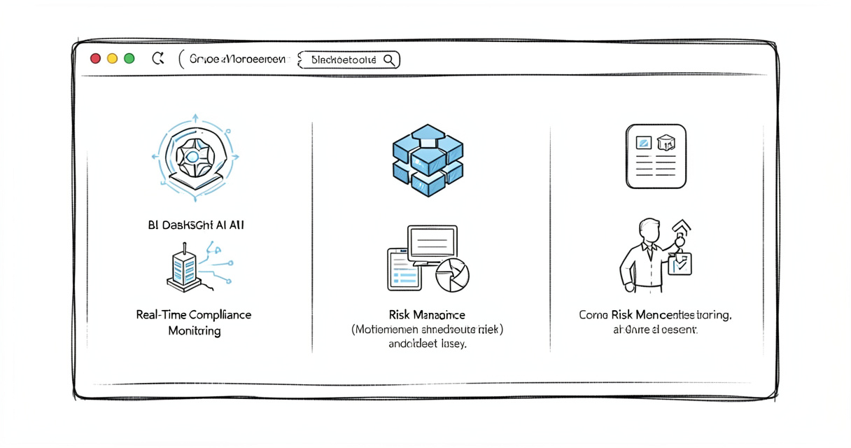 Tableau de bord de solution RegTech pour le suivi de la conformité en temps réel