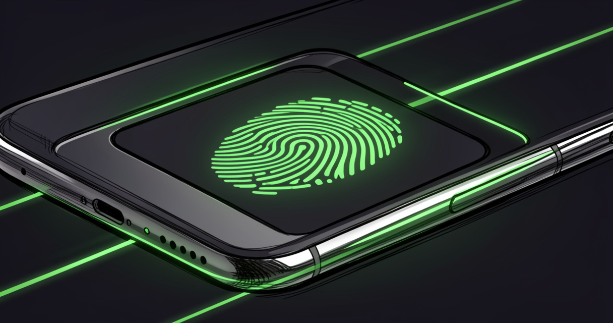 Lecteur d'empreintes digitales sur un appareil d'authentification biométrique sécurisé