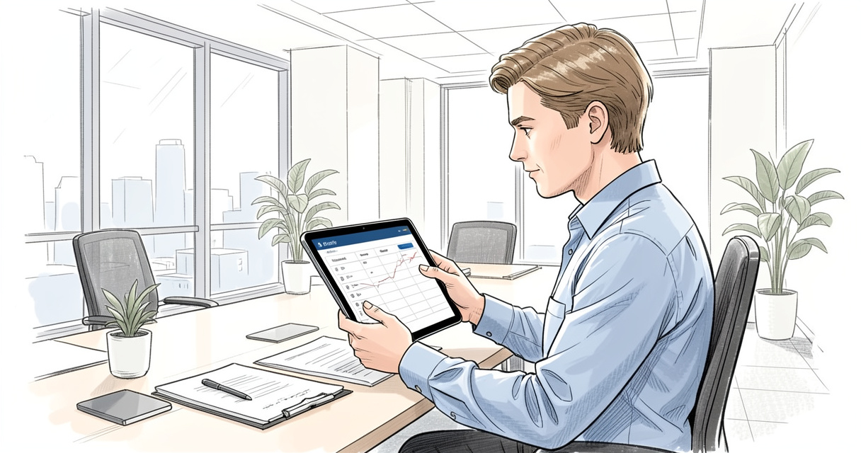 Responsable conformité consulté registre des traitements RGPD article 30 sur tablette