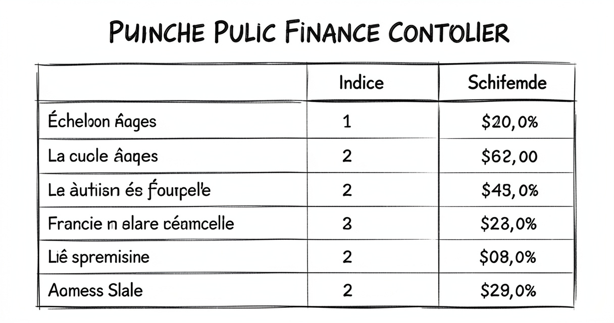 Salaire contrôleur des finances publiques 2026 : grille, primes, net évolutif