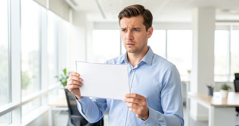 Fiche de paie négative : causes, exemples et recours