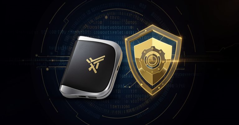 Portefeuille crypto auto-hébergé et clé matérielle de sécurité pour la protection autonome des actifs numériques