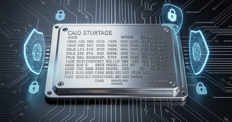 Plaque métallique de sauvegarde sécurisée pour phrase de récupération crypto