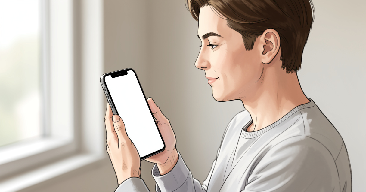 KYC crypto : vérification d'identité d'un utilisateur sur son smartphone